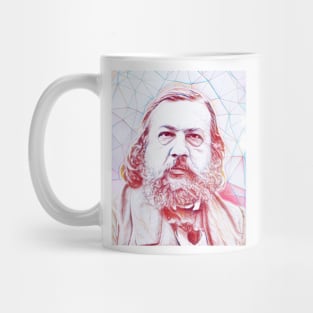 Theophile Gautier Portrait | Theophile Gautier Artwork | Line Art Mug